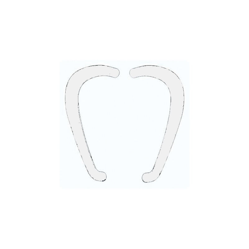 Image of Coppia di maniglie Austral + kit di fissaggio alma - Ral 9010 Bianco - 7010-9010