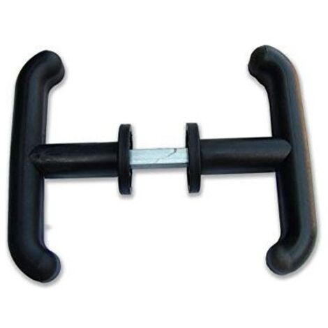 coppia di maniglie in abs per basculante/garage