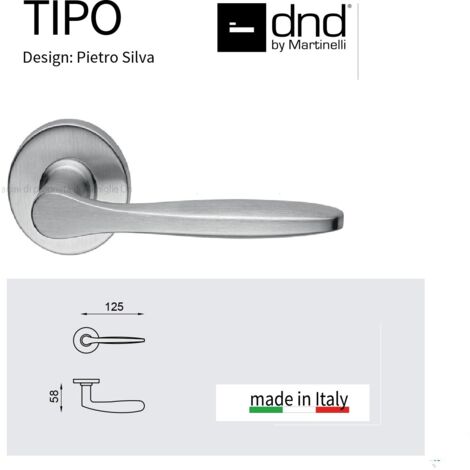 COPPIA DI MANIGLIE PER INTERNI IN OTTONETIPO ART 410224115 OCS