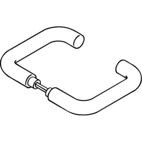 Coppia di maniglie per porte 111.23PBR Ku.99 senza rosetta 4-KT.8mm