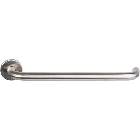 Coppia di maniglie per porte " KLOSE Besser," su Rosetta “Handi”, in acciaio Inox 304.