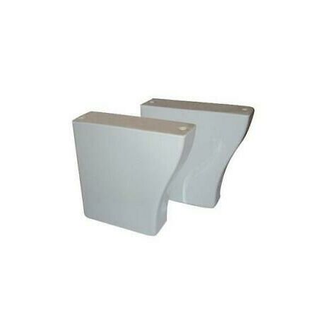 Coppia di muriccioli per lavatoio Laundry di Ceramica Alice