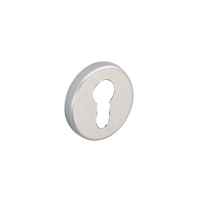 Set rosone 6600 chiave tipo l finitura argento