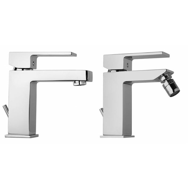 

Coppia Di Rubinetti Bagno Lavabo E Bidet