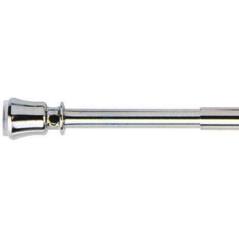 Coppia Di Scorritenda Bris Idra Nickel Tondi 80-100cm Conf.10pz