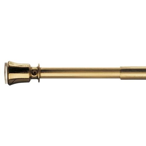 Coppia Di Scorritenda Bris Idra Ottone Tondi 40-50cm Conf.10pz