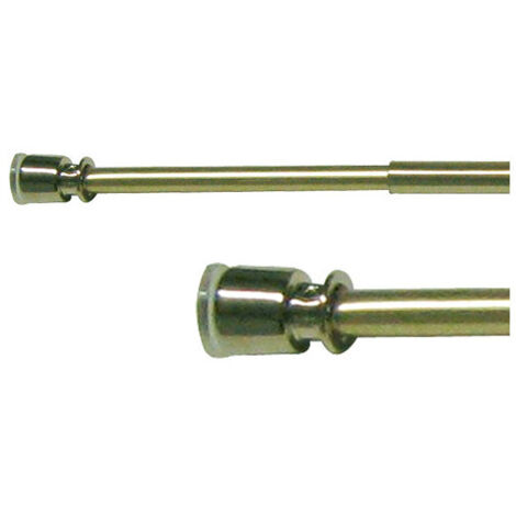 Coppia Di Scorritenda Bris Lyra Oro Tondi 40-66 Cm Conf.2 pz