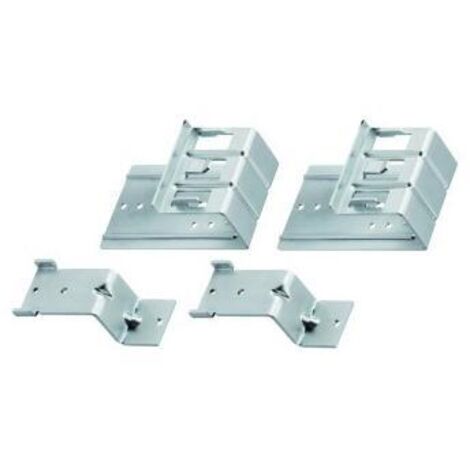 Coppia Di Staffe Per Supporto Kit Canalina Cavi F&E ( GEWISS cod. GW46557F )