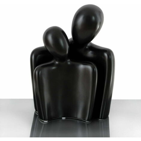 Coppia di statuette decorative moderne, set - Nero