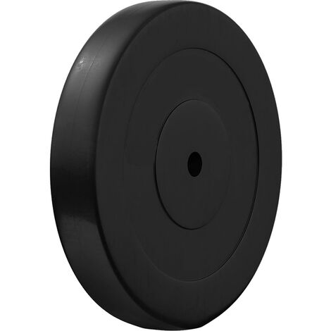 COPPIA DISCHI DA 20 KG GOMMATI FORO 30MM PIASTRE BILANCIERE PESI PALESTRA BILANCIERE