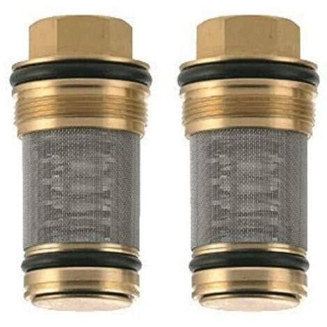 Coppia filtri con valvola di non ritorno per termostatici 3/4" GROHMIX 1411700M Grohe