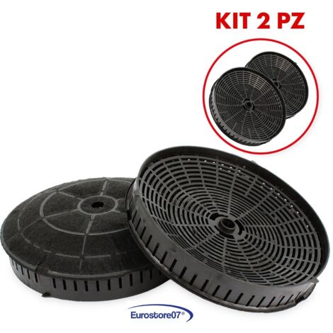 COPPIA FILTRO CAPPA AI CARBONI ATTIVI TYPE 57 PER WHIRLPOOL REX ELICA SAMSUNG