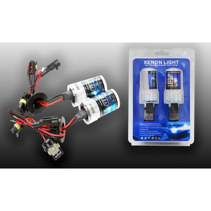 Image of Maxtech - Trade Shop - paar H7 55W lampe ersatz kit xenon 6000K licht XENON-55W-H7 -