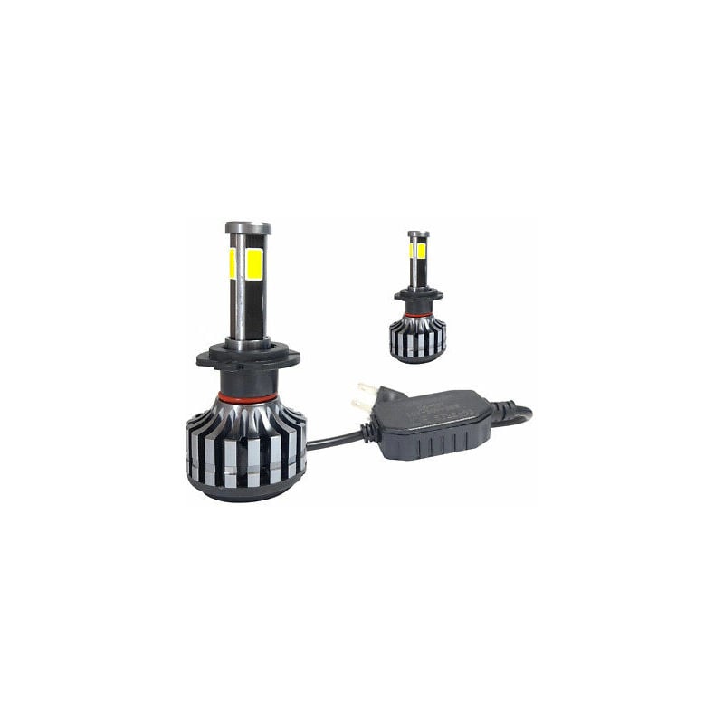 Image of Coppia lampade auto moto D6 H7 led 4200LM 38W 6000K emc kit lampadine 89893