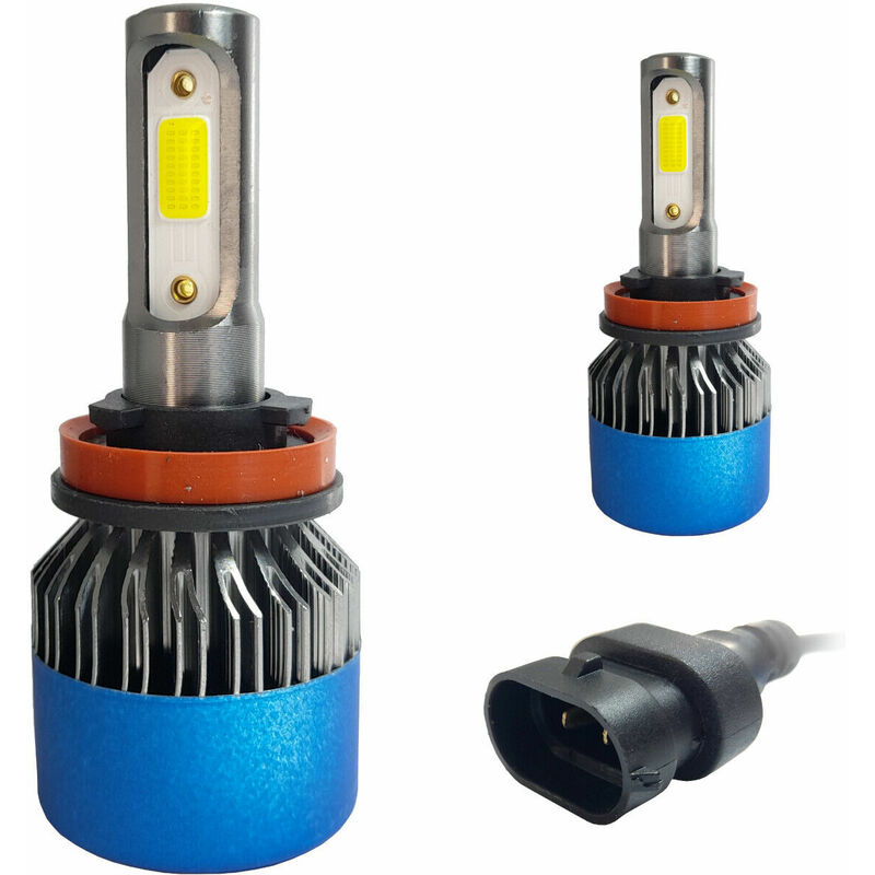 Image of Coppia lampade fari auto lampadine H11 M2 canbus 3000 lumen 6000K 50W 12 - 32V