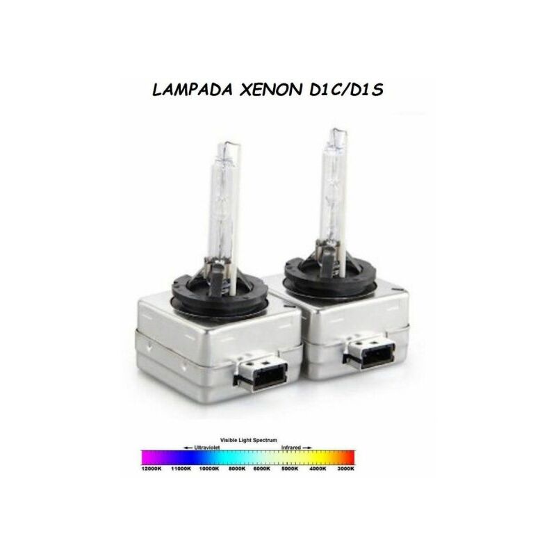 Image of Coppia lampade fari xenon D1S/D1C 6000K ricambi auto 35W xenon lampadine D1S/D1C