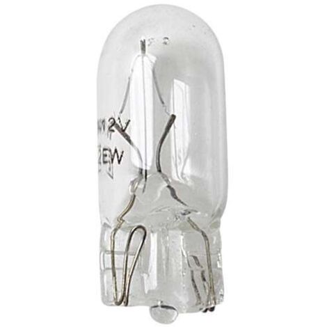 coppia lampade zoccolo vetro 3w t10  58103