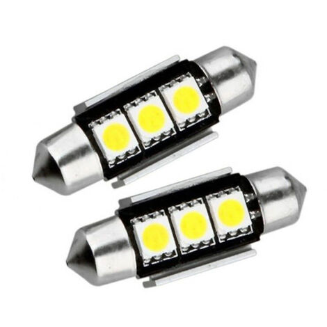 Coppia lampadine auto 51 led smd luce fredda attacco t10 lampade cruscotto  CA-45