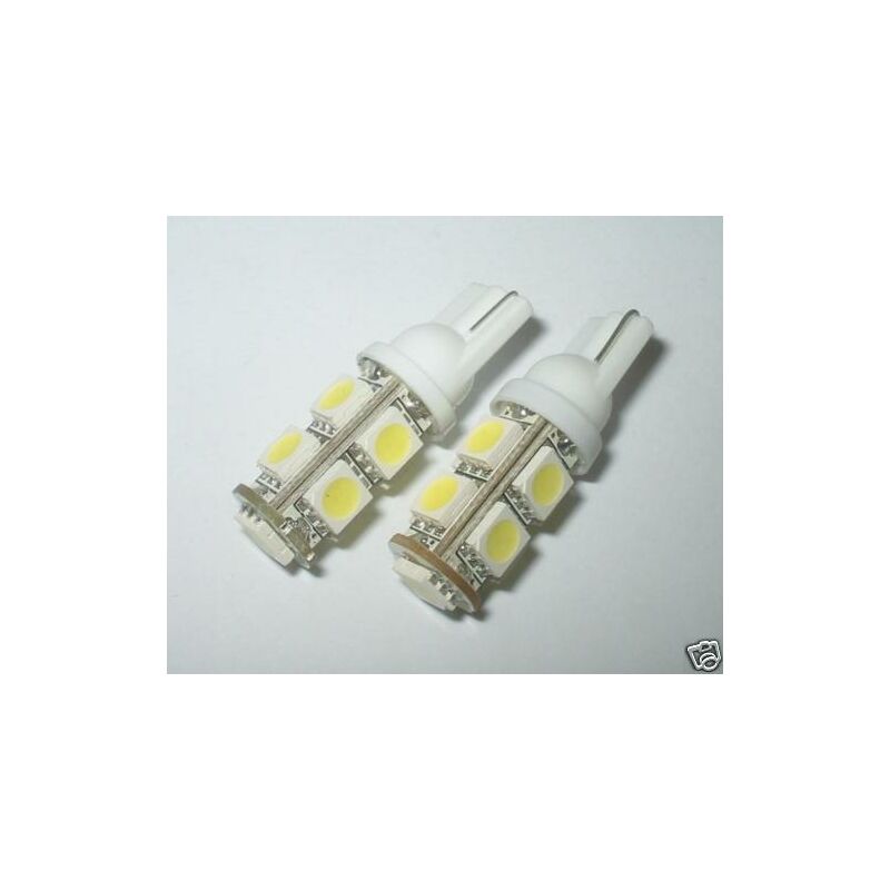 Aftertech - coppia lampadine led tuttovetro bianco...