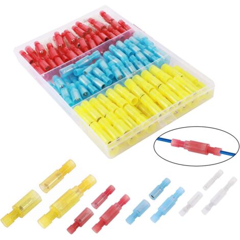 Coppia maschio femmina di connettori rapidi per cablaggio terminale a pressione fredda, 20 set di ciascun colore quattro