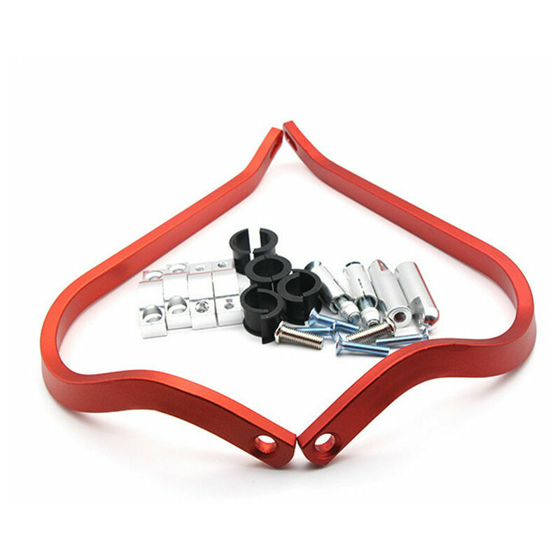 Coppia paramani moto in alluminio universali 7/8