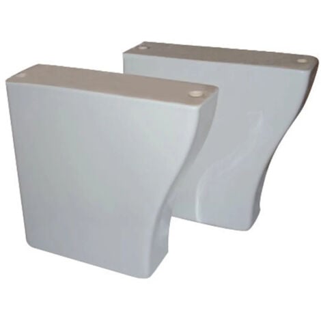 Coppia Piedi Per Lavatoio 95×33×32 CM (L×P×H) In Porcellana Iside
