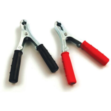 Coppia pinze porta corrente per batteria 90A,per sezione cavo 10 - 25mm²
