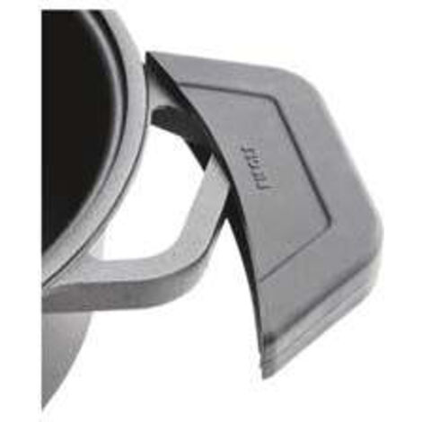 Coppia presine in silicone grigie - 1 cp