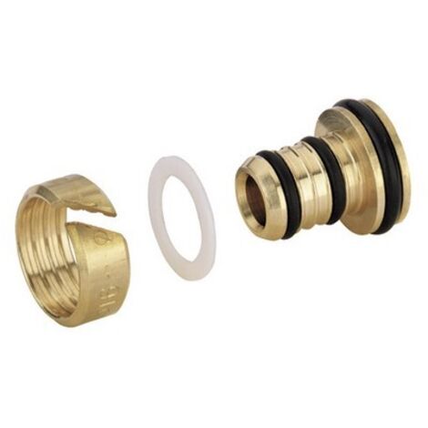 COPPIA RACCORDI EUROCONO PER TUBAZIONE IN MULTISTRATO 16 x 2 mm
