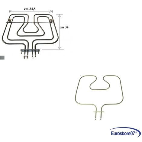 COPPIA RESISTENZA FORNO REX ELECTROLUX  F10, F50.FM.,FR FS.3570411037 RS 39 + 41