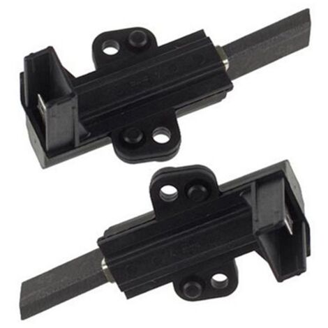 COPPIA SPAZZOLE CARBONCINI MOTORE  LAVATRICE ARISTON INDESIT MONTATA SU MOTORE S