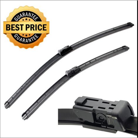 Coppia spazzole tergicristallo aero flat vw eos