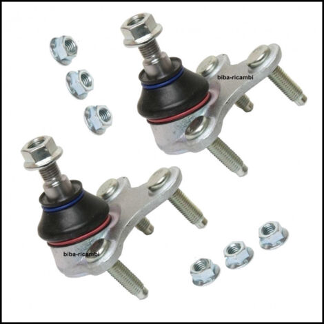 Coppia testina braccio snodo trapezio sospensione anteriore vw golf 5 golf plus
