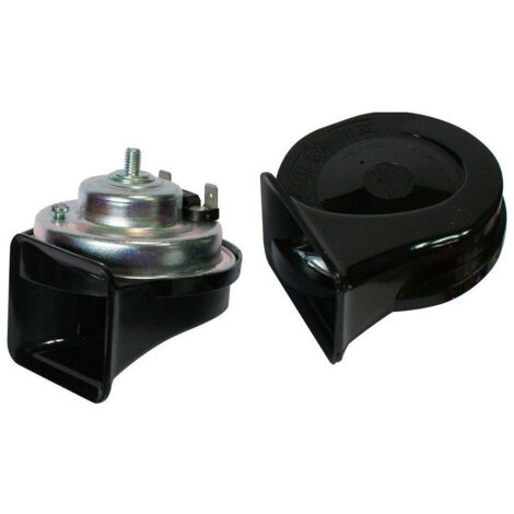 Coppia Trombe Acustiche Clacson 12v 5a Per Auto Moto Universali Elettromagnetico