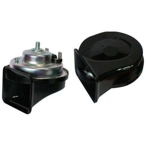 Coppia Trombe Acustiche Clacson 12v 5a Per Auto Moto Universali Elettromagnetico