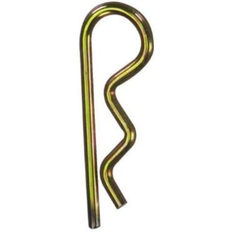 Coppiglia a molla in acciaio cadmiato fissaggio sicuro e rapido -2x 50 mm / 10 Pezzi