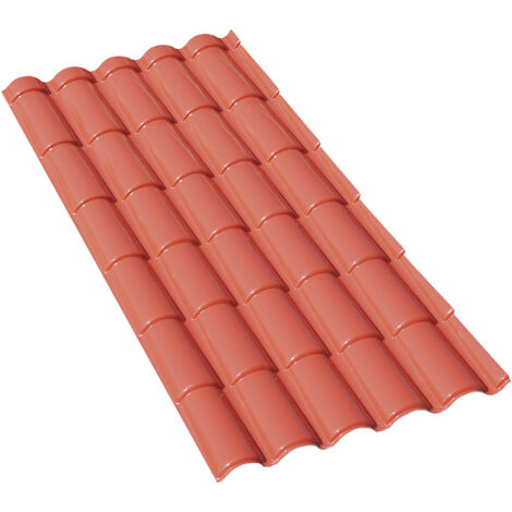 Coppo bioclimatique 103x208 rouge brique