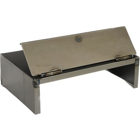 AGRIVILLAGE Coppo rettangolare con sportello 31,5x45 cm per camino per cottura alla brace in Ferro 500059557/3