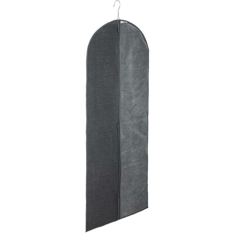 Image of 5five - borsa porta abiti 135cm grigio antracite - Grigio chiazzato