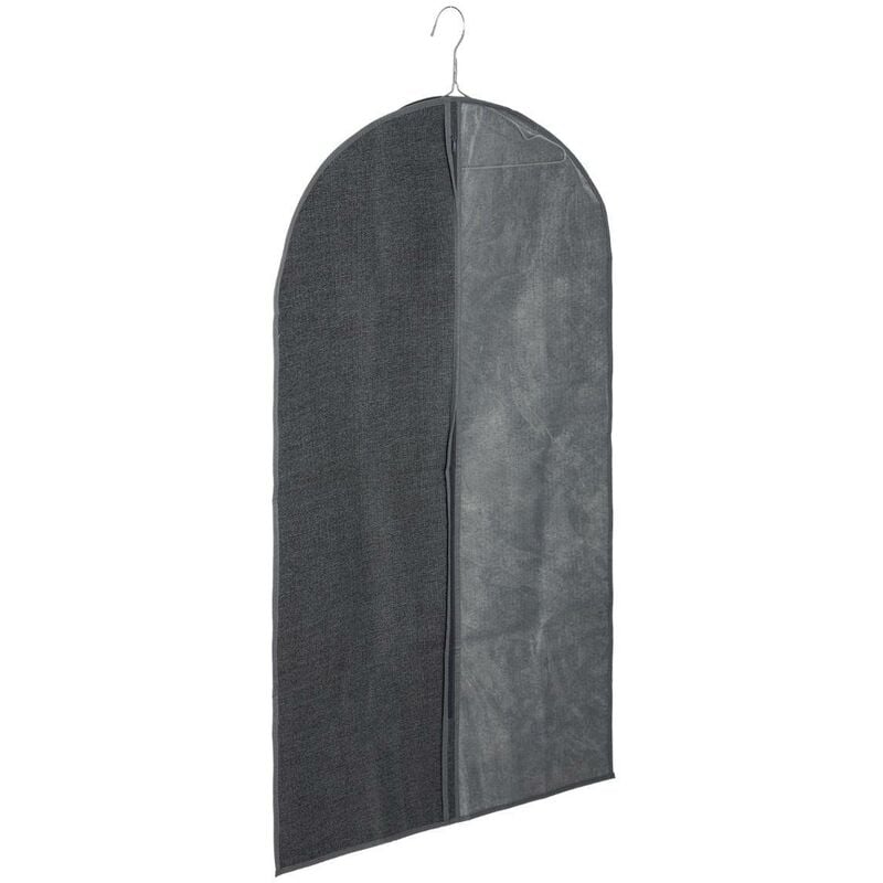 Image of 5five - borsa porta abiti 100cm grigio antracite - Grigio