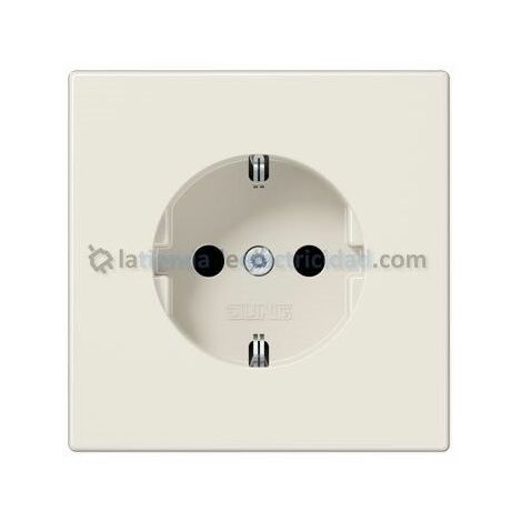 Copri base spina schuko 2P + TT IVORY JUNG LS 1520 KI PL