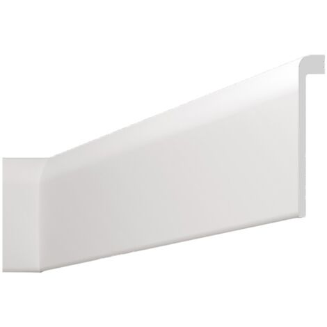 COPRI BATTISCOPA DECORATIVO SERIE 'LUXSTYL' mod. 'L12022' - mm 22 x 120 x 2 mt 11 PZ
