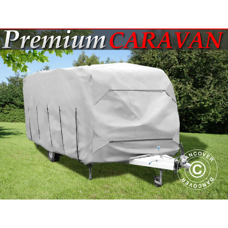 Dancover - Copri Caravan, 6,4x2,5x2,25m, Grigio