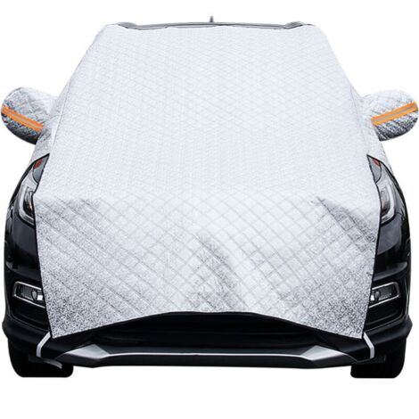Copri parabrezza per auto, copri parabrezza invernale, protezione pieghevole, copri parabrezza universale per auto, antighiaccio, antineve, antighiaccio, antipioggia e antisole.