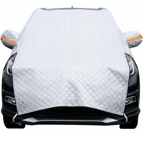 Copri parabrezza per auto, copri parabrezza invernale, protezione pieghevole, copri parabrezza universale per auto, antighiaccio, antineve, antighiaccio, antipioggia e antisole.