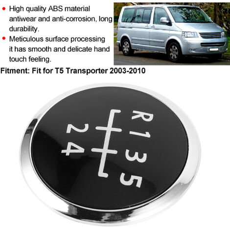 Copri pomello del cambio, elegante decorazione per interni auto adatta per Transporter T5 Speed 2003-2015