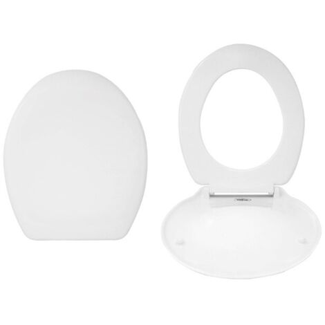 Copri Water Universale Termoindurente Ambra Rigo Soft Close Bianco