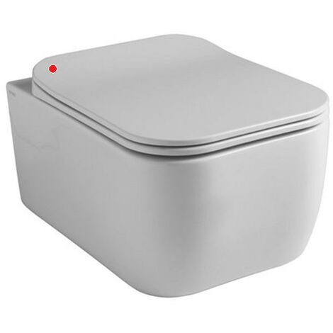 Copri wc per Vaso Sospeso - Tecnologia Soft Close - Ammortizzata - Design Elegante
