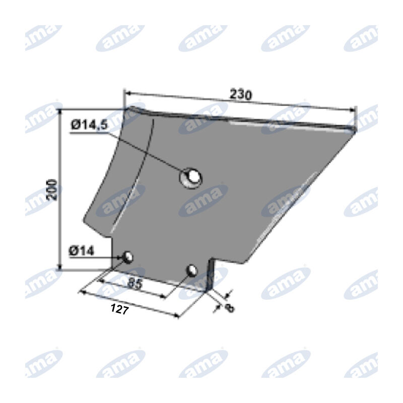 Copriancora per cp6113 sx CP6115