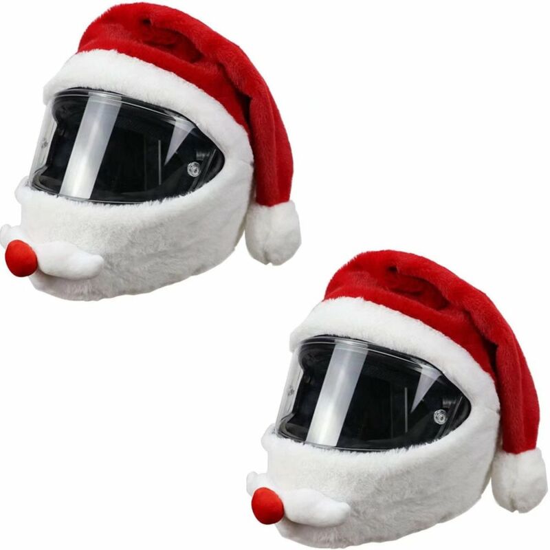 Copricasco da moto, copertura in peluche per casco...